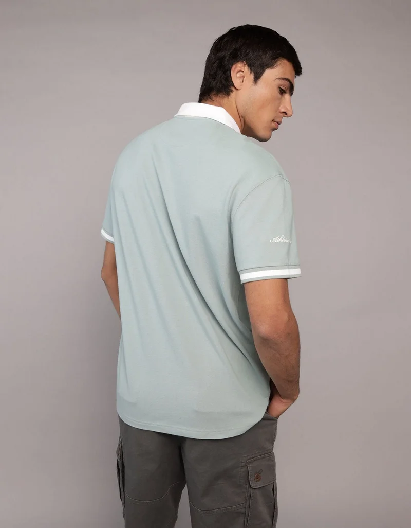 American Eagle AE Logo Polo Shirt